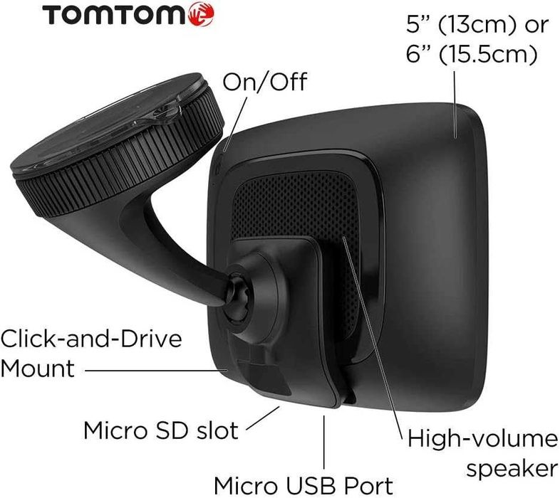 Луксозна автомобилна навигация за кола Tomtom GO PREMIUM с вечни карти