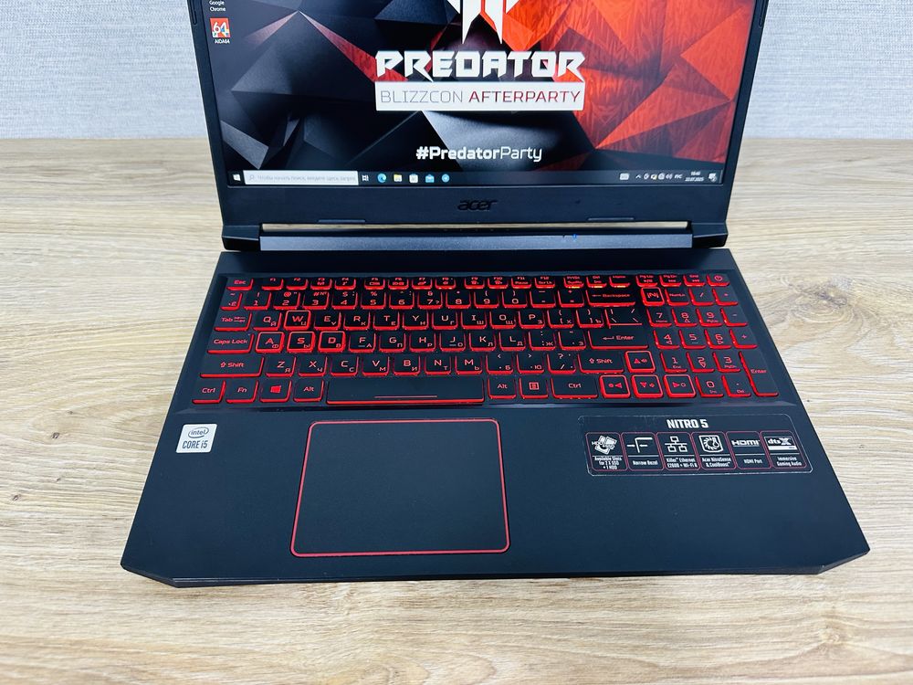 ACER Nitro Core i5+16 ГБ Озу+RTX3050Ti Идеал состояние с Гарантией
