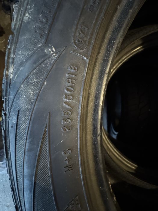 Gume bune de iarna m+s rulate foarte putin