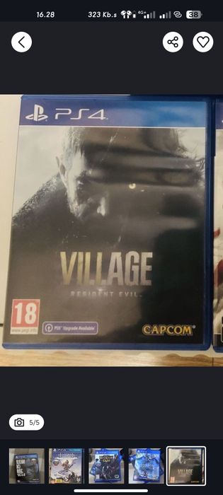 Продам игры на ps4