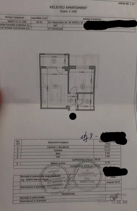 Apartament 2 camere Militari Residence comision 0
