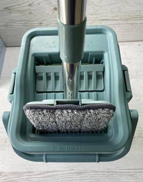 Комплект швабра с ведром с автоматическим отжимом