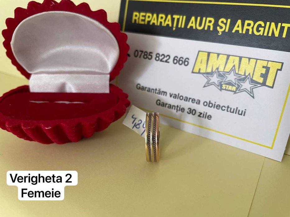 verighete pereche aur 14k (m2) staramanet