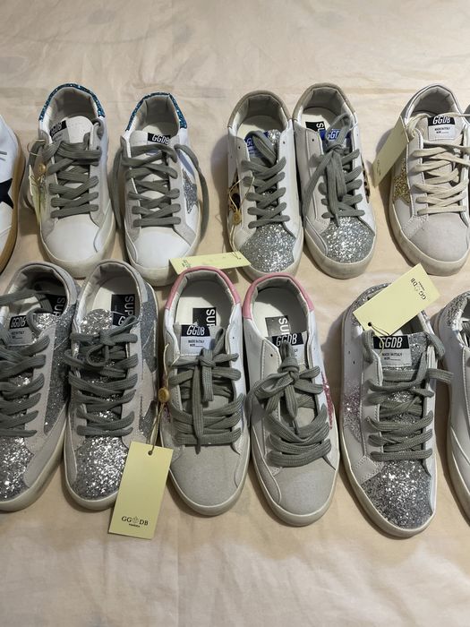 Adidasi dama golden gooss sacut siret cutie pasaport