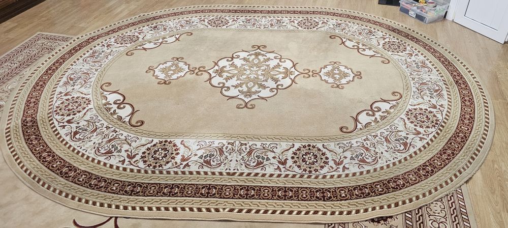 Ковёр б/у   3×4  шерсть Турция