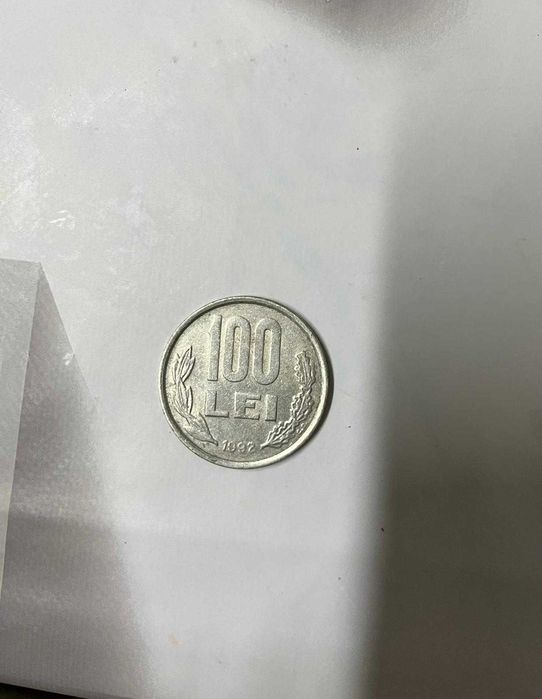 Moneda 100 lei Mihai Viteazu 1992 plus moneda 500 lei an 2000