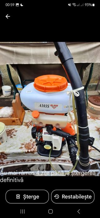 Vând atomizor ruris A103 S