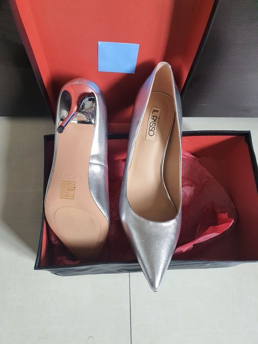 Pantofi argintii Il Passo
