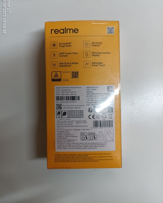 Realme note 60 128GB