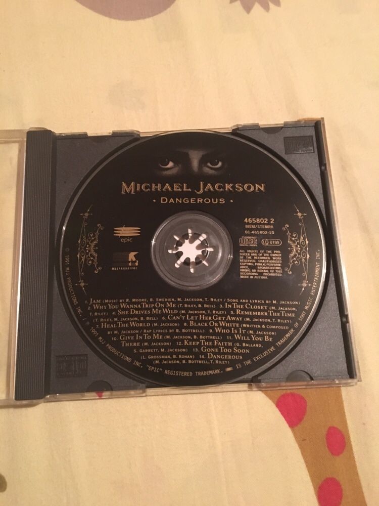 CD original Michael Jackson ~Dangerous