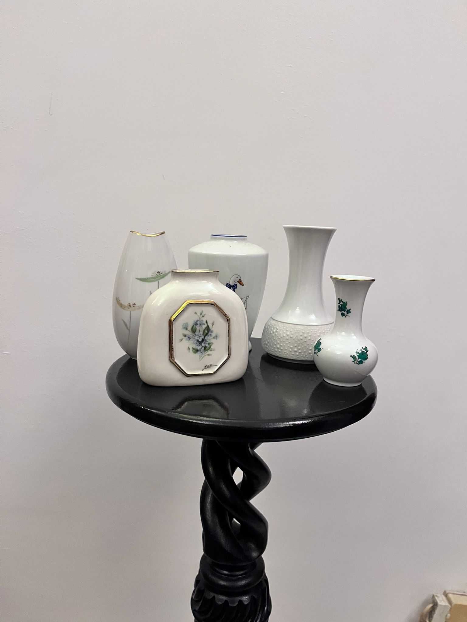 Set 5 piese portelan vechi creatii w germania italia bibelouri bibelou