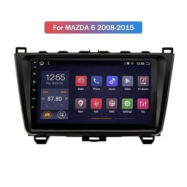 MAZDA 6 Навигация Андроид 12 Мултимедия GPS МАЗДА 6,9046