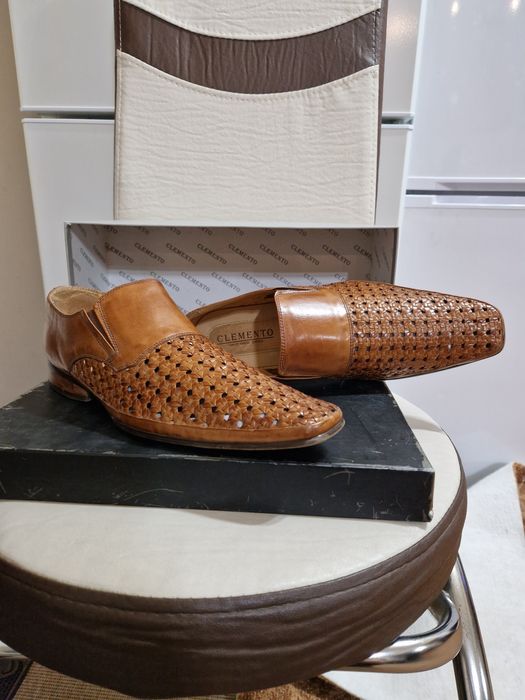 Pantofi bărbătești din piele Clemento Italia