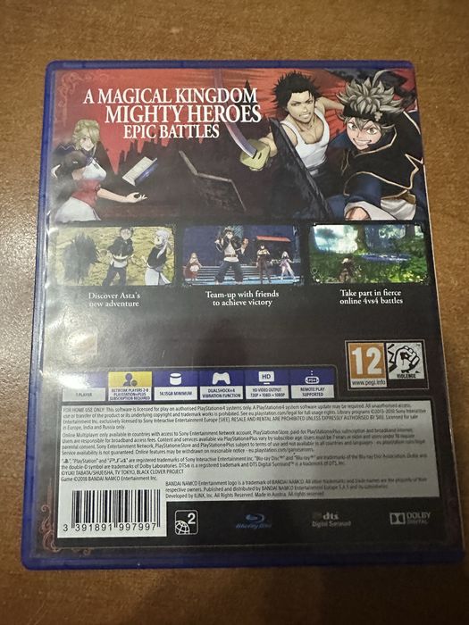 Black clover ps4 joc