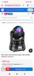 Lumina scena moving head beam 40w