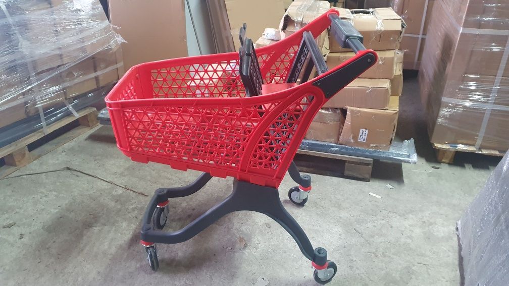 Пластмасова количка за пазаруване