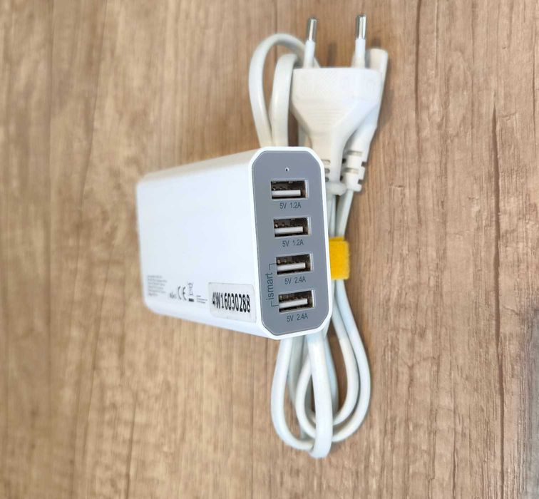 Incarcator usb, patru porturi, 36W, Roline