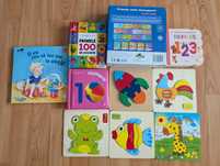 Set cărți și puzzle 12+ in stare foarte bună