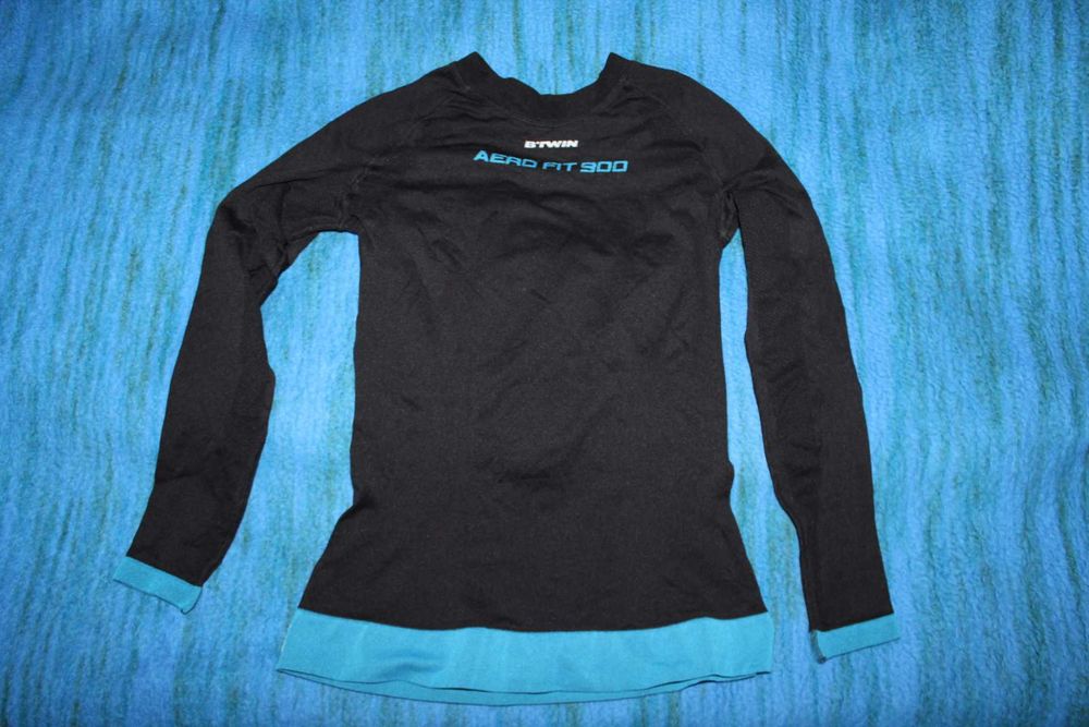 Pantaloni Mountain Pro S si bluze termice Cool Running B'Twin ski