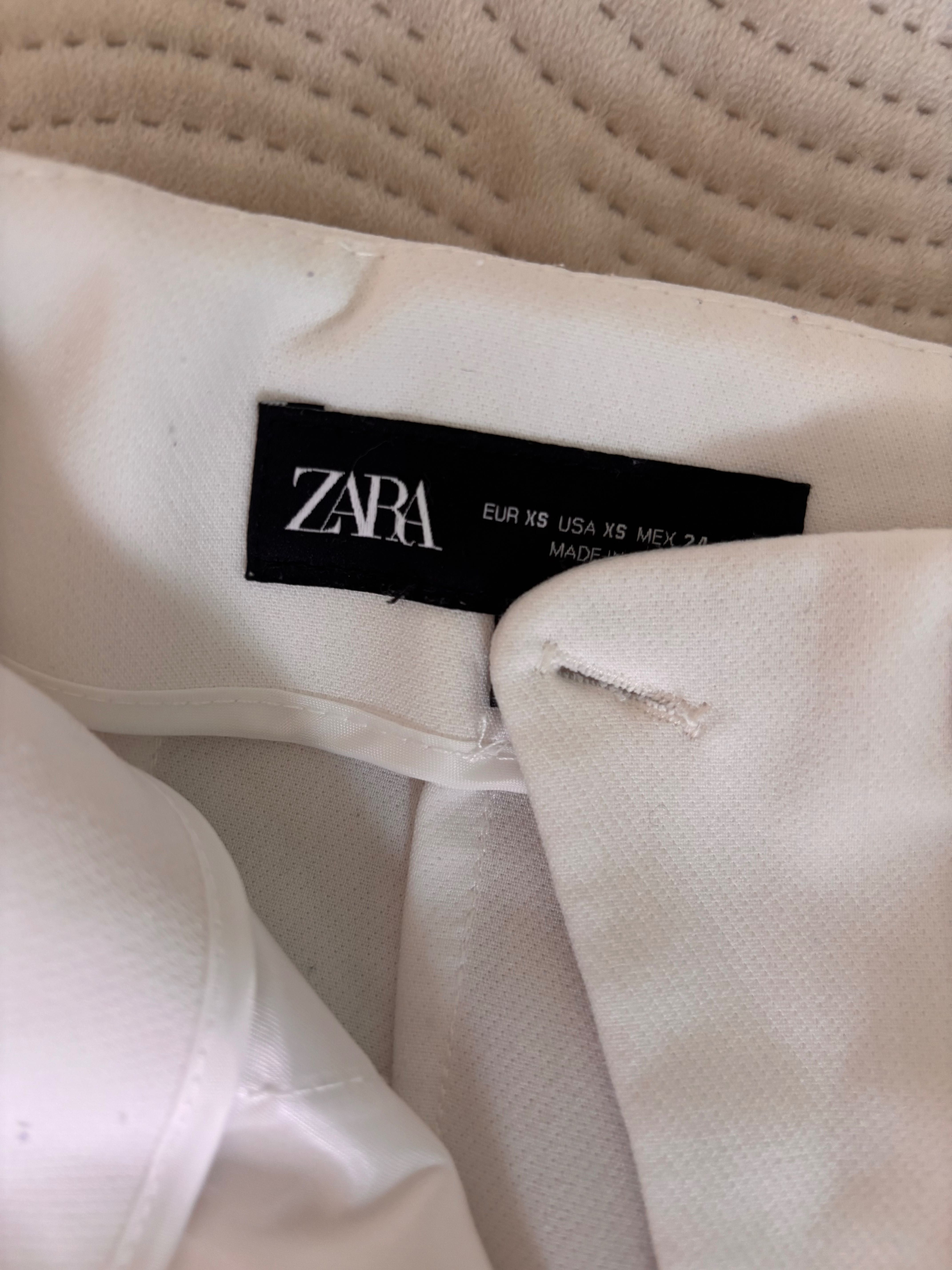 Pantaloni talie înaltă zara xs