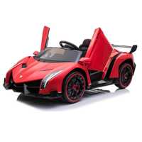 Masinuta electrica pentru 2 copii Lamborghini Veneno 180W 12V #RED
