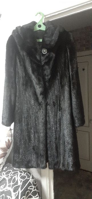 Шуба норковая и шапка ушанка