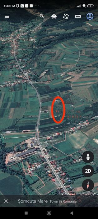 Teren intravilan cu pomi fructiferi – Loc de casă perfect