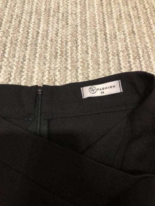 Fusta dama neagra eleganta marimea34/36