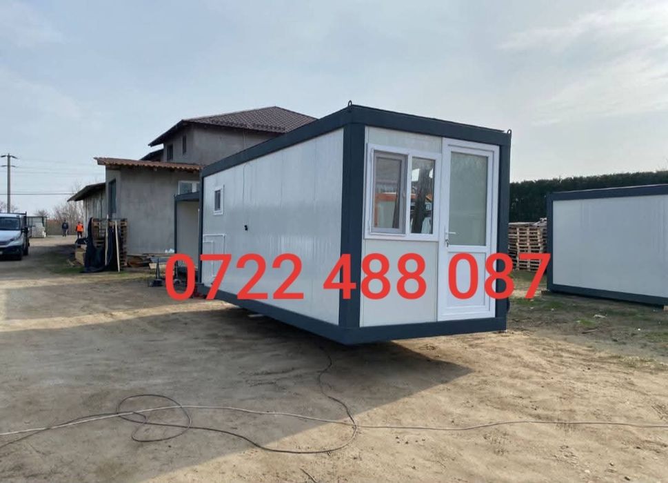 Container modular tip birou, spatiu comercial, locuinta  7 x 3m