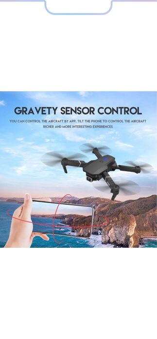 Мини дрон с 2 камери, 4K,дистанционно управление, 3 батерии и 1 кутия