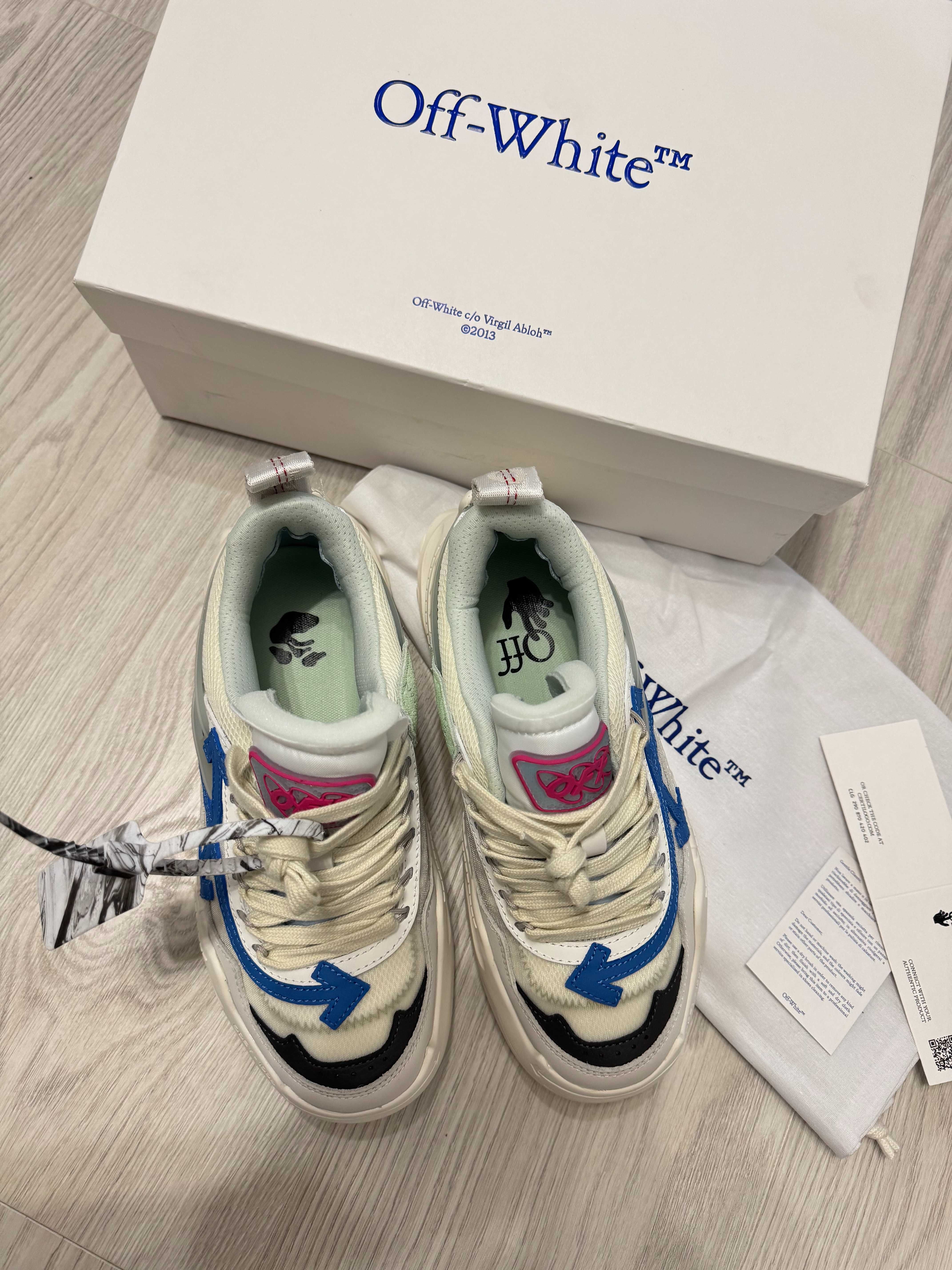 Adidasi OFF-White, Odsy 1000 Sneakers Premium din Piele Full Box NOI