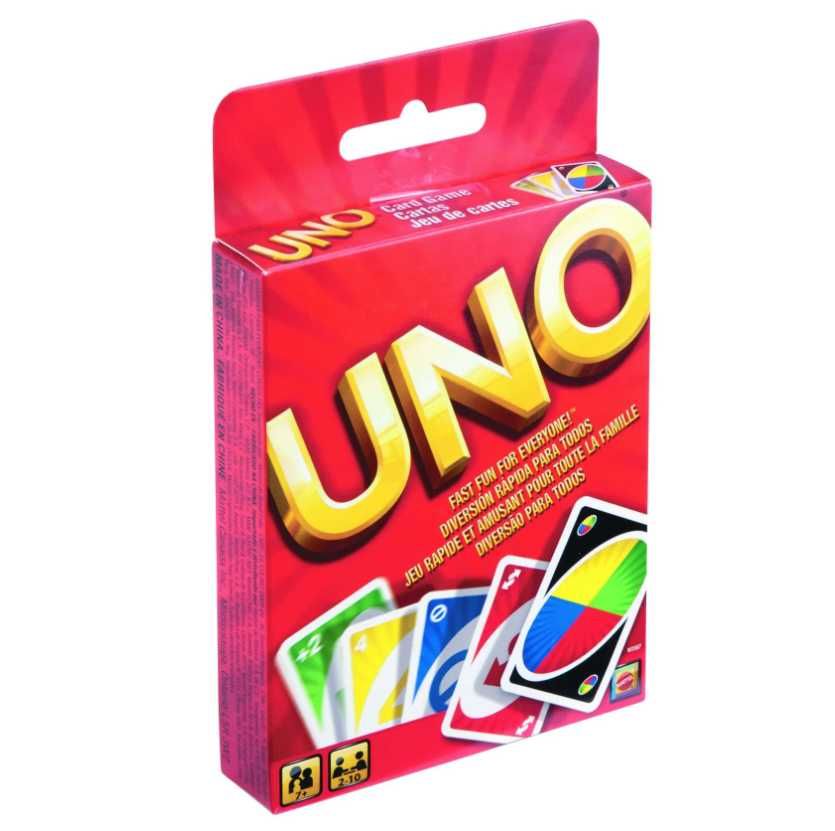 Карти за игра UNO Deluxe / Mattel / Делукс и стандартни карти УНО