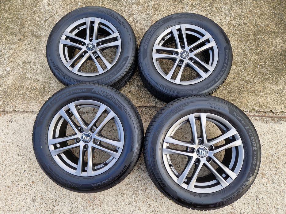 Jante 5x112  Vw Sharan Seat Alhambra anvelope iarna 215 60 16