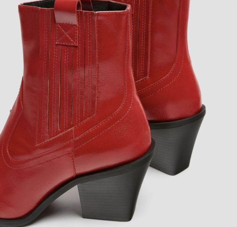 Cizme /ghete cowboy Pull&Bear 37 NOI