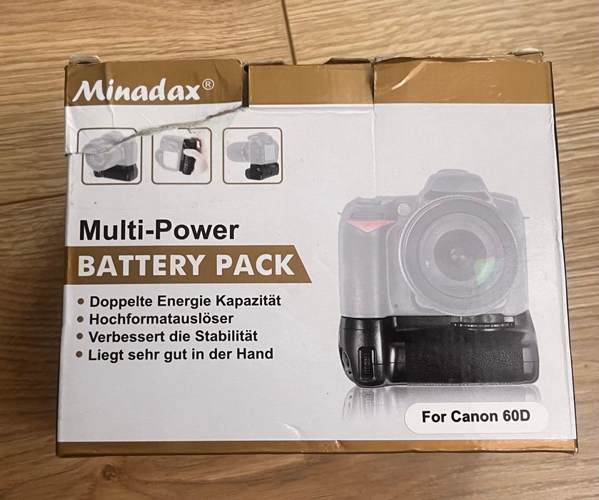 Acumulator Canon BP-508 +Grip-Battery pack-Canon 60D