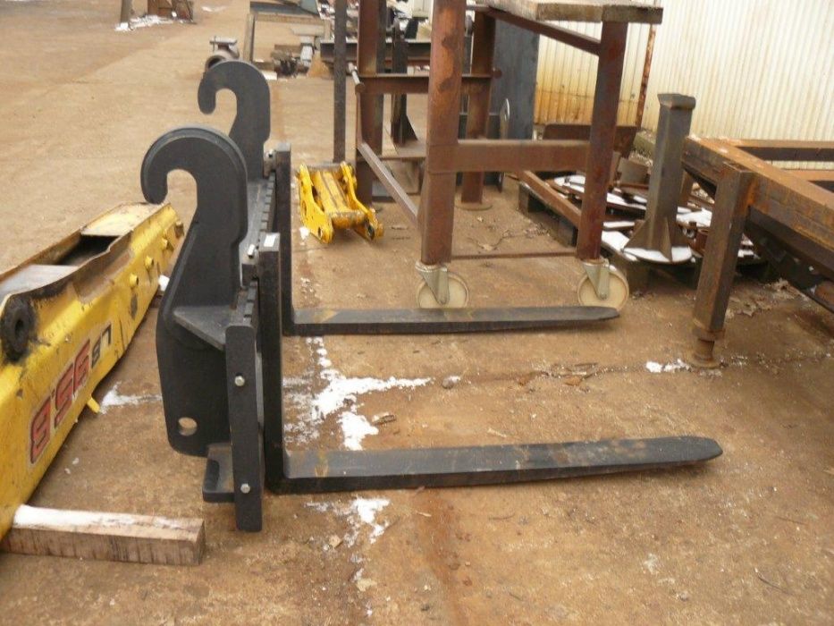 Kit furci rabatabile - buldoexcavator, încărcător frontal, telescopic.