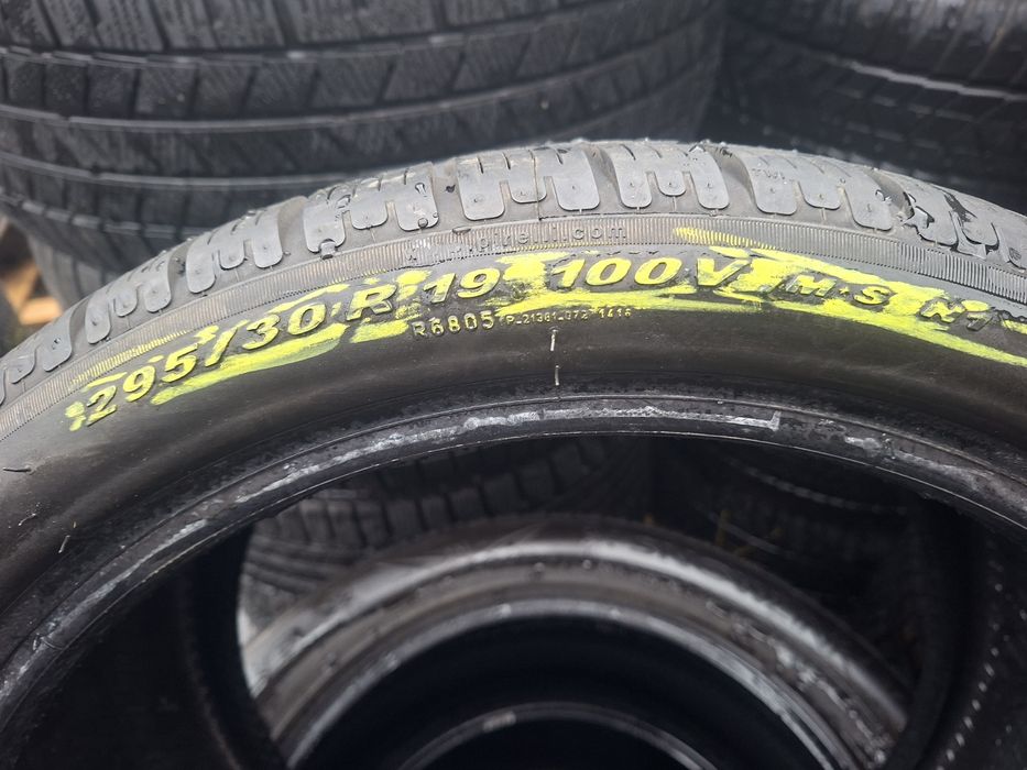 295 30 19 Pirelli iarnă profil ca noi