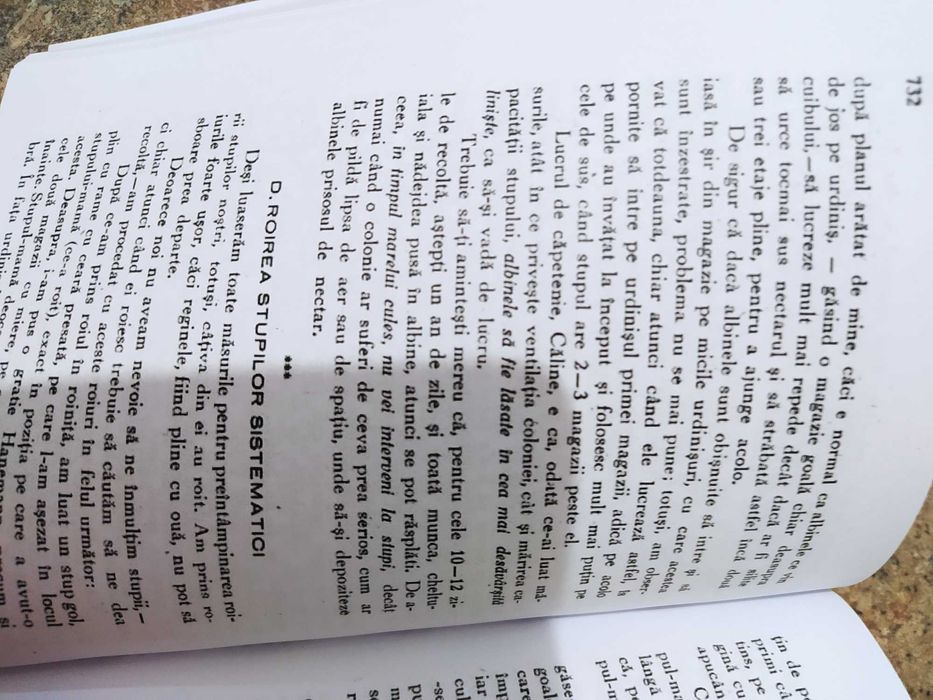 "Biblia" Apicultorului Constantin L. Hristea, xerocopie ediția I volum