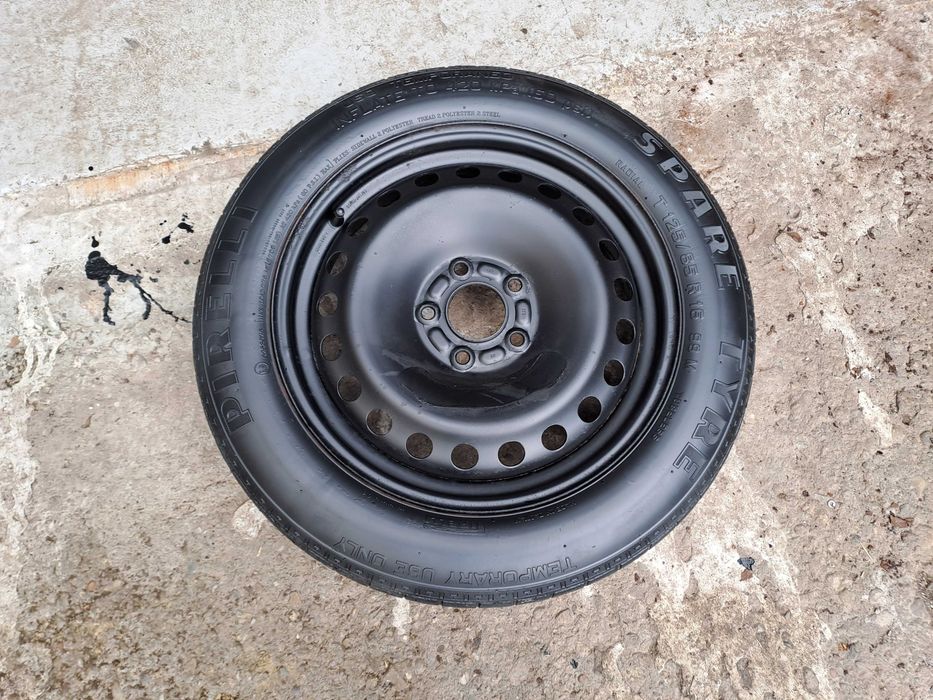 Roata de rezerva  Slim Volvo C30 S40 V50 Ford Focus  B-C-max 5x108 R16