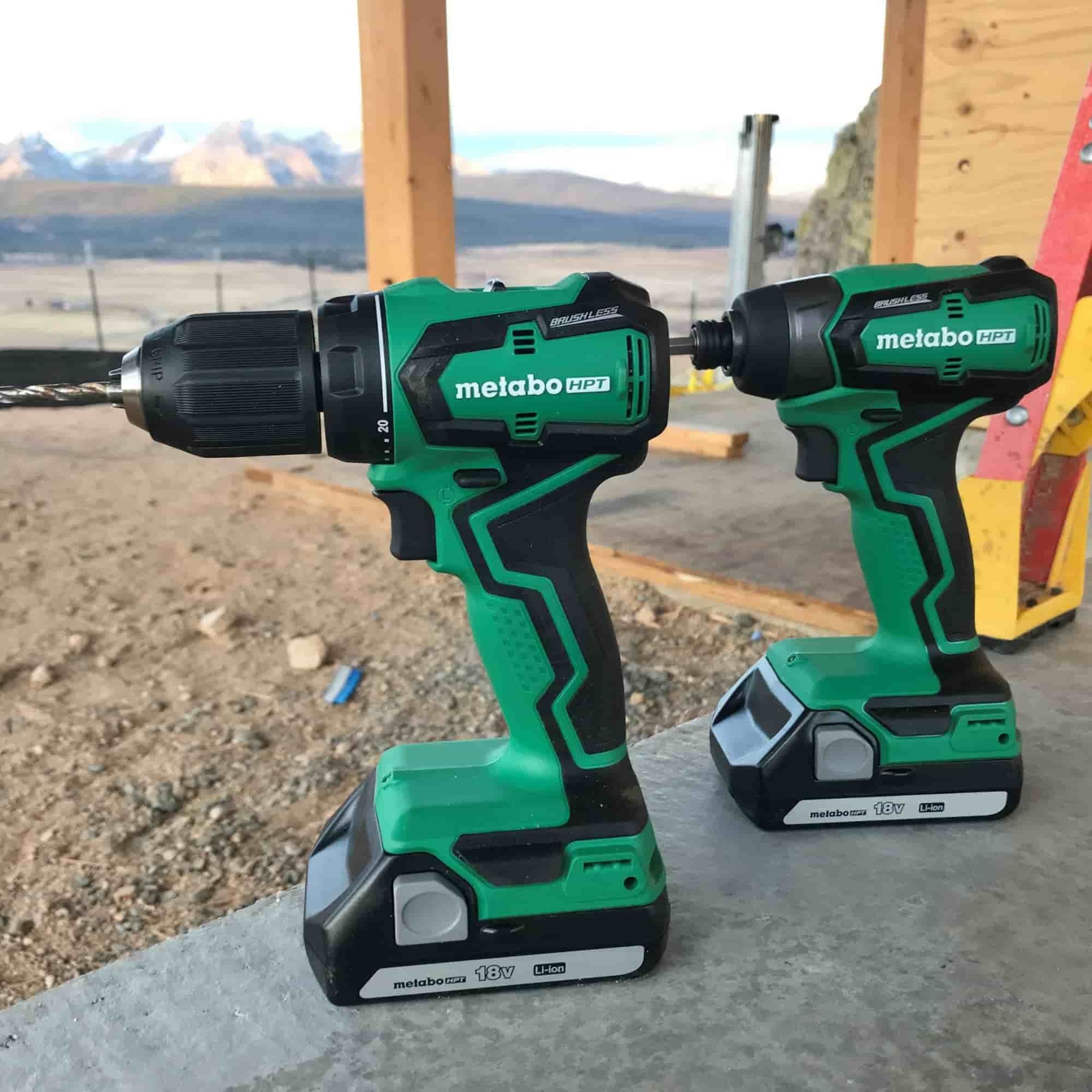 Metabo HPT KC18DD комплект шуруповертов (Bosch, Dewalt,Makita)