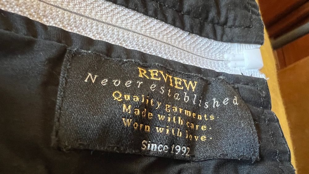 Мъжки суичър с качулка Review размер М