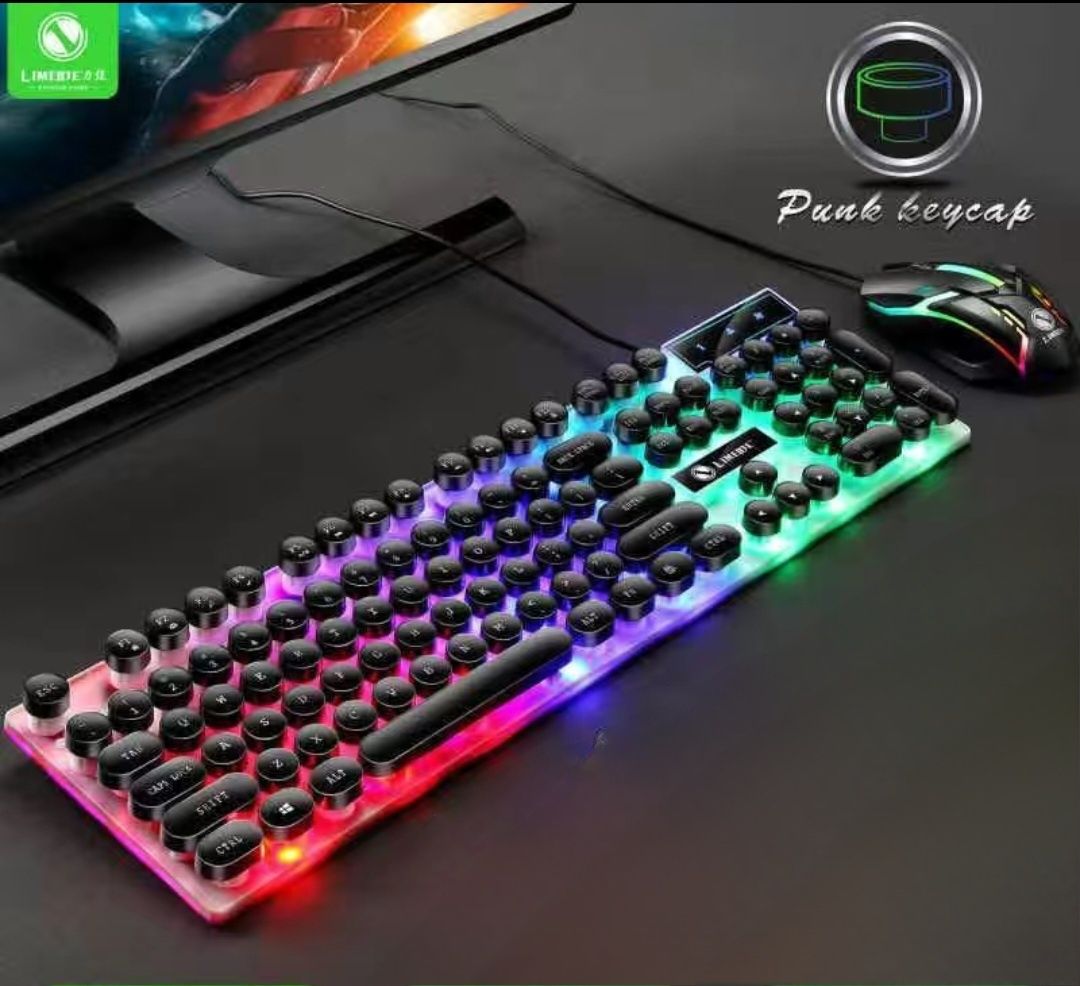 новый клавиатура с подсветкой+мышка для пк
новый клавиатура с подсветк