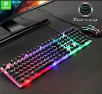 новый клавиатура с подсветкой+мышка для пк
новый клавиатура с подсветк