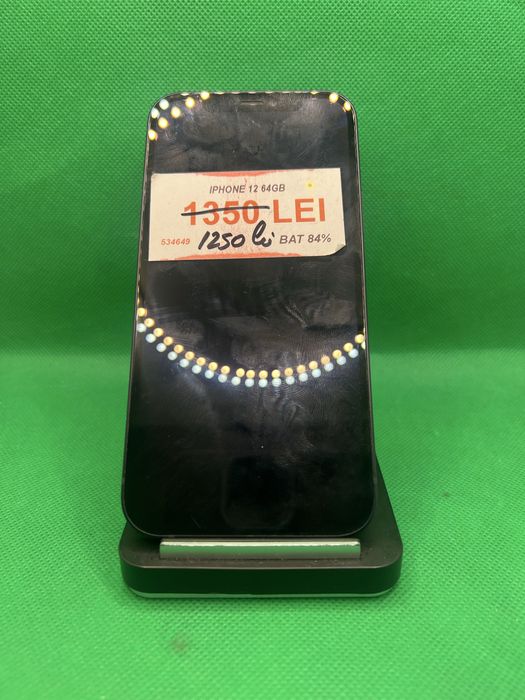 iPhone 12 64GB 84% •Amanet Lazar Crangasi•53464