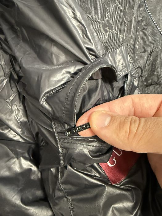 Geaca de iarna Gucci cu puf natural colectie noua