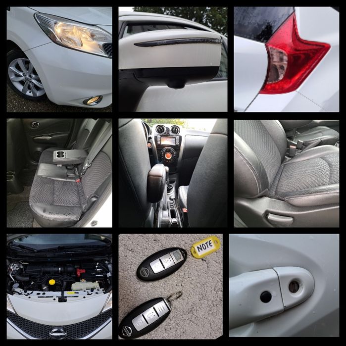 Nissan Note Tekna*Af.2014*1.5Dci*Clima*Pilot*Navi+Cameră*Keyless*Piele