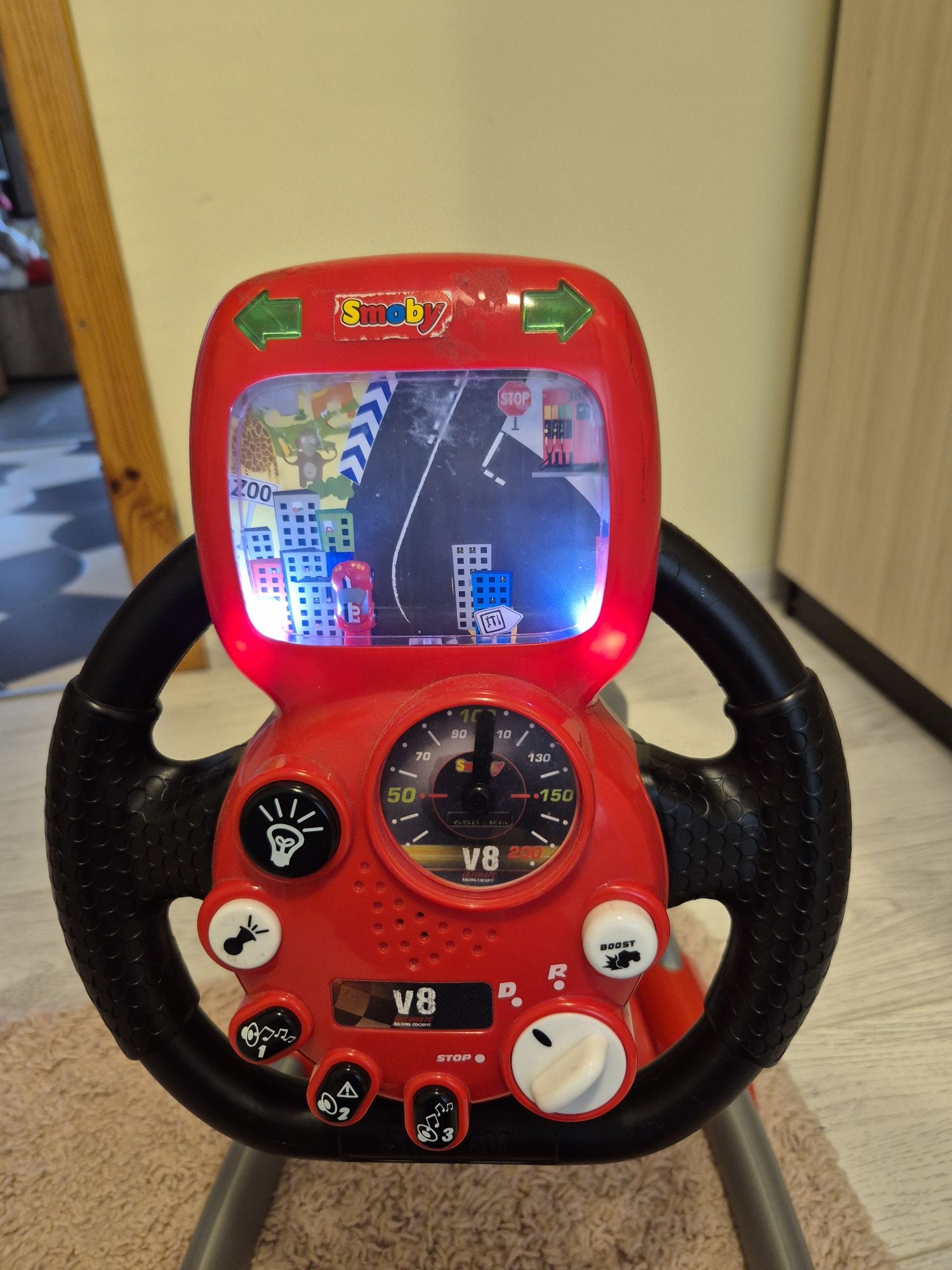 Автосимулато V8 Smoby