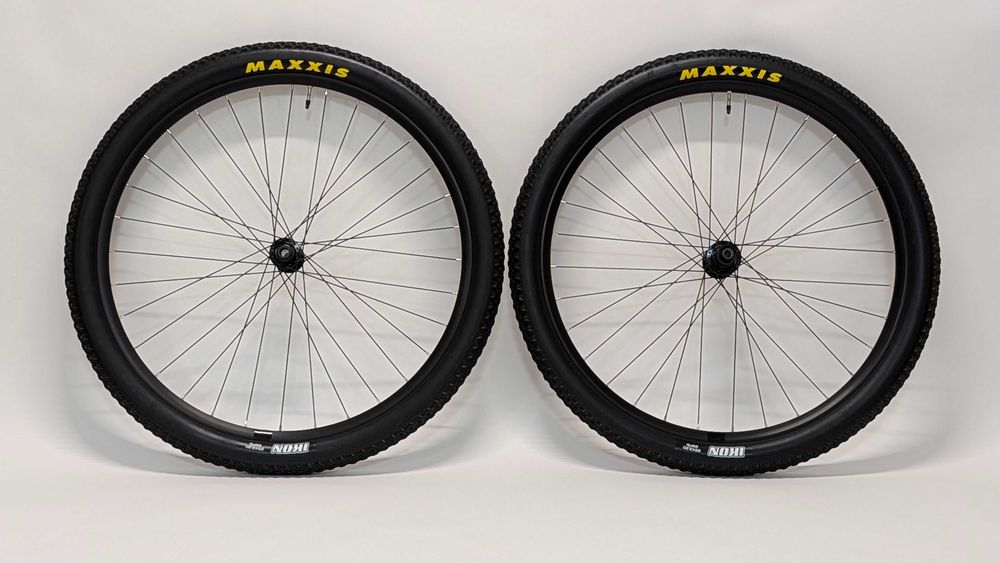 Set roti MTB 29' boost Shimano + Maxxis Icon 2.2, freehub HG