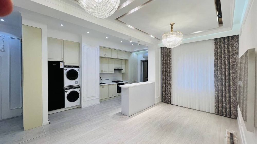 ЖК Gardens Tashkent city 3х комнатная евроремонт Укомплектована 93м²