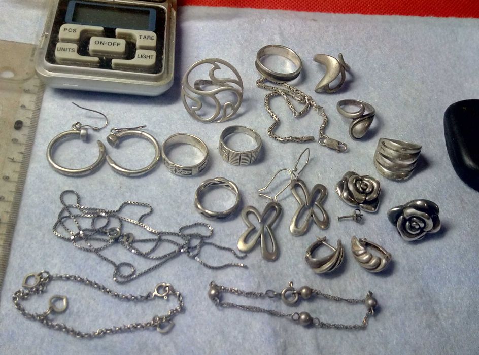 Лот СРЕБЪРНИ БИЖУТА Сребро 925 Може и На Бройка По Договаряне